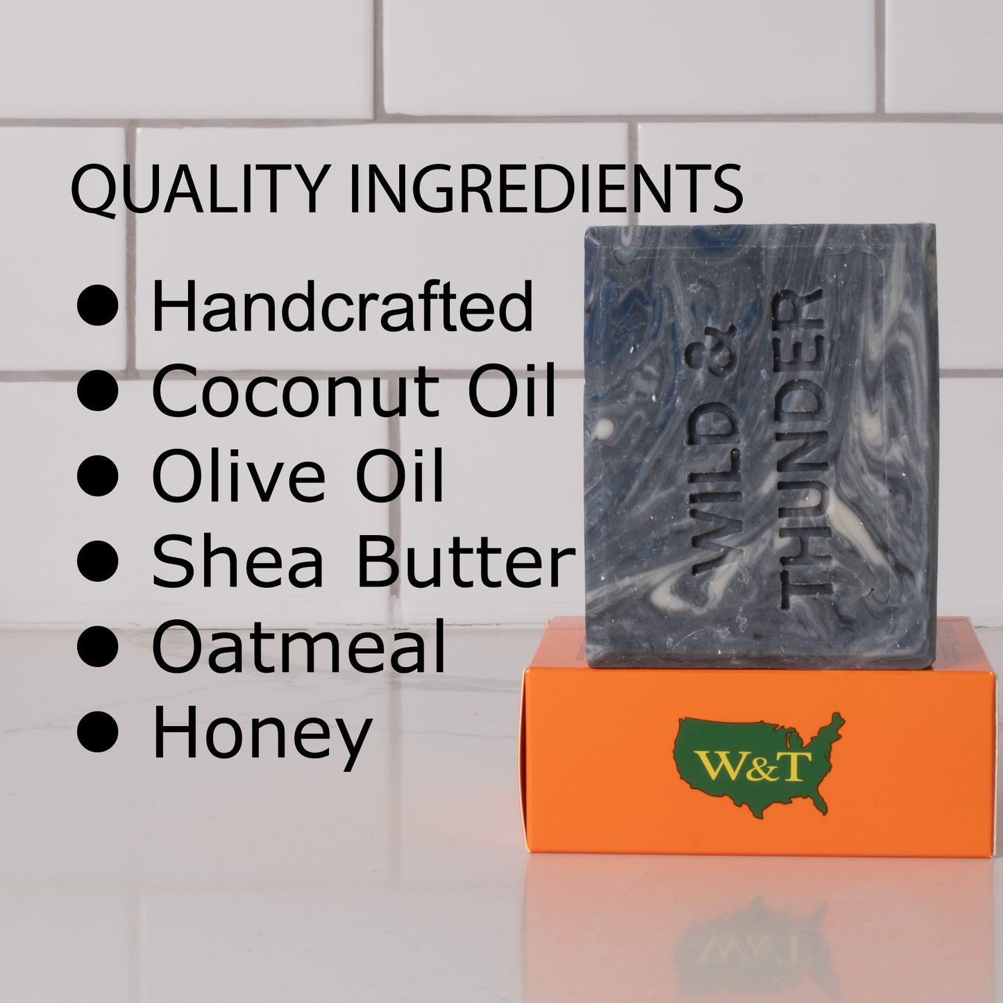 Natural Body Bar Soap (Black Sea) 2-Bars