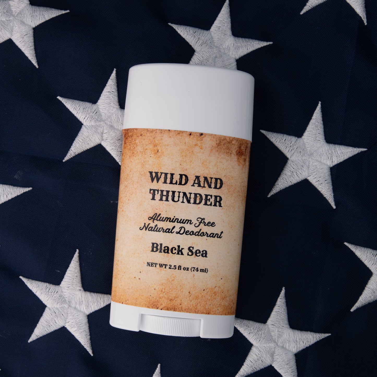 Natural Aluminum Free Deodorant (Black Sea) 2-Sticks